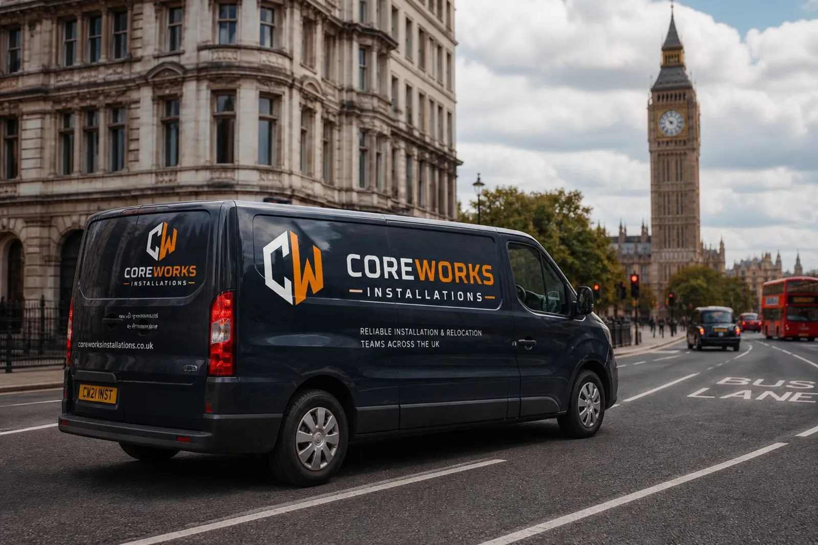Commercial relocation vehicle